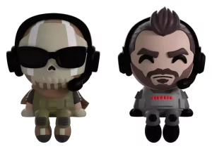 Action Figure Monitor Buddiez Call of Duty: Ghost & Soap - 7 cm