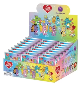 Care Bears Portachiavi 3D PVC Serie 3 - Display con 24 Blind Bag