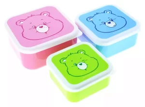 Set di 3 Scatole Snack Care Bears