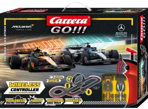 Carrera GO!!! Set Pista Auto Scalate Formula Track Attack