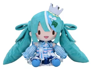 Character Vocal Series 01: Hatsune Miku - Peluche Fuwa Petit in Edizione Limitata Lawson (30 cm)