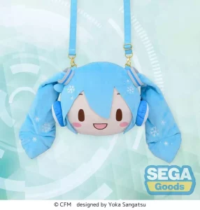Borsa a Spalla Fuwa Petit Hatsune Miku Snow Miku
