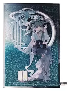 Character Vocal Series 01: Hatsune Miku - Glitter Acrylic Block Han Gong Qiu Yue Ver. (15 cm)