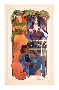 Stampa d'Arte Critical Role: 10° Anniversario - Marisha Ray (46 x 28 cm) - Senza Cornice