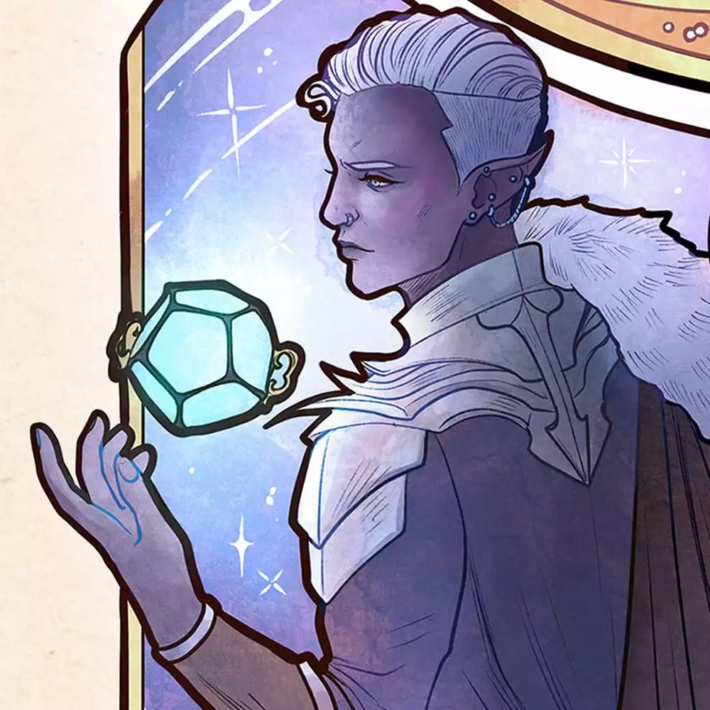 critical-role-art-print-matthew-mercer-10th-anniversary-art-nouveau-illustrations-46-x-28-cm-unframed-1784889175-3
