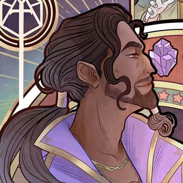 critical-role-art-print-matthew-mercer-10th-anniversary-art-nouveau-illustrations-46-x-28-cm-unframed-1784889176-4 critical-role-art-print-matthew-mercer-10th-anniversary-art-nouveau-illustrations-46-x-28-cm-unframed-1784889176-4