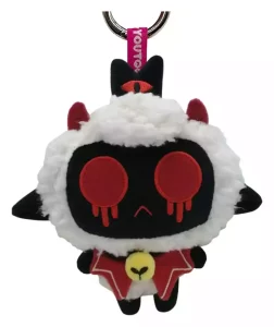 Cult of the Lamb: Portachiavi Peluche Agnello Posseduto - 13 cm