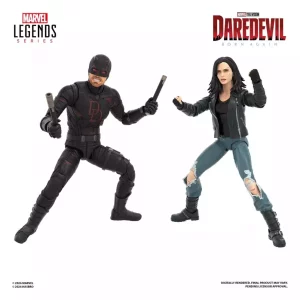 Daredevil: Born Again Marvel Legends Action Figure 2-Pack - Daredevil & Jessica Jones da 15 cm