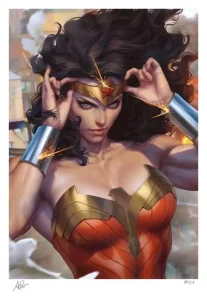 Stampa d'Arte DC Comics Wonder Woman #1 (2023) 61 x 46 cm - non incorniciata