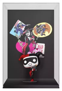 DC Comics POP! Vinile Figure Copertina Comic Harley Quinn 9 cm