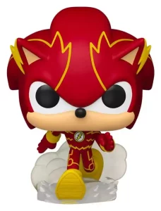 DC x Sonic the Hedgehog POP! Heroes Vinyl Figure: Sonic come The Flash - 9 cm