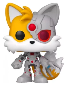 DC x Sonic the Hedgehog POP! Heroes: Tails come Cyborg - Action Figure Vinyl da 9 cm