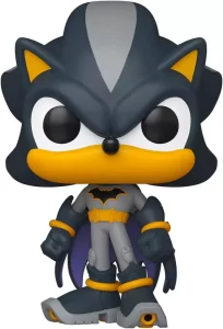 Funko POP! Movies: Justice League & Sonic the Hedgehog - Shadow/Batman (9 cm)