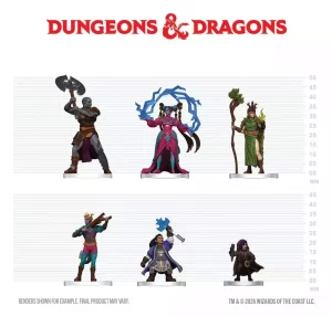 D&D Icons of the Realms Mini Figure Starter Set - Incantesimi & Acciaio
