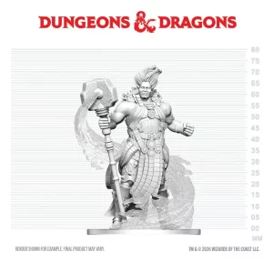 Mini Figure Dao D&D Nolzur's Marvelous Miniatures - 6 cm