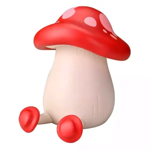 Delicious in Dungeon: Action Figure Funghi Ambulante in Vinile Morbido - Rosso - 15 cm