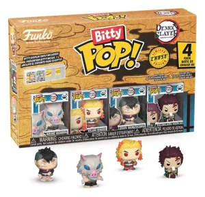 Demon Slayer: Kimetsu no Yaiba - Set 4 Bitty POP! Vinyl Figure Inosuke (2.5 cm)