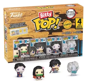Demon Slayer: Kimetsu no Yaiba Bitty POP! Nezuko - Set da 4 (2,5 cm)