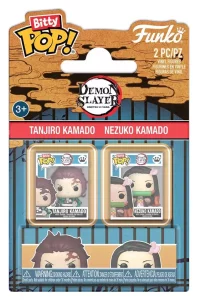 Demon Slayer: Kimetsu no Yaiba Bitty POP! Tanjiro & Nezuko - Confezione Doppio