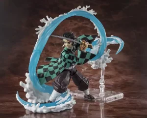 Demon Slayer: Set di Accessori S.H. Figuarts - Tanjiro Kamado & Giyu Tomioka – Opzioni Respiro d'Acqua