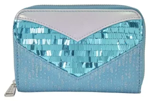 Portafoglio Disney Loungefly Frozen Elsa Glitter
