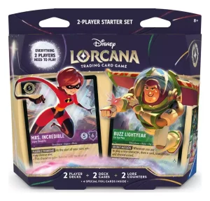 Disney Lorcana TCG - Set di Avvio per 2 Giocatori *Edizione Inglese*
