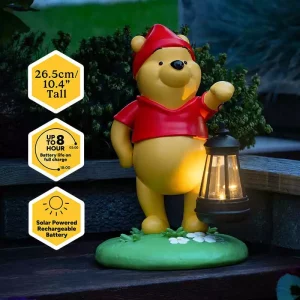 Lampada Disney LunaGlo Light Nino Gnomo Winnie the Pooh 27 cm