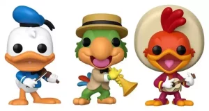 Disney POP! Vinyl Figure 3-Pack: I Tre Caballeros - 9 cm