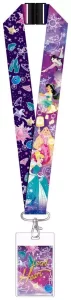 Portachiavi Disney Princess Deluxe con Portacarte - Lead with your heart