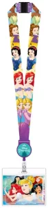 Portabadge Retrattile Disney Princess Deluxe con Portacarte