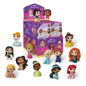 Disney Ultimate Princess Mystery Mini Figures 5 cm - Display con 12 Nane