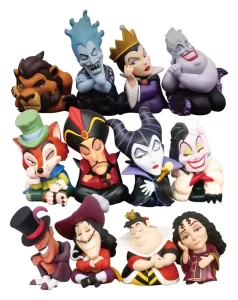 Disney Villain Twinchees Mini Figure Lil' Sleepers 5 cm - Confezione Blind Pack (24)