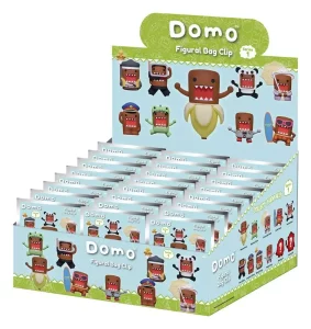 Display 24 Bag Clips Domo-kun in Blind Bag