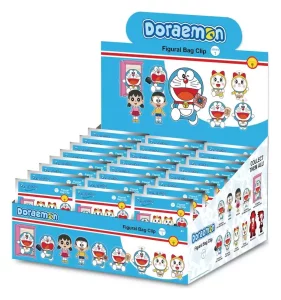 Doraemon: Display (24) di Portachiavi in Schiuma 3D