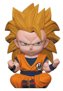 Dragon Ball: Salvadanaio Son Goku Super Saiyan 3 da 15 cm