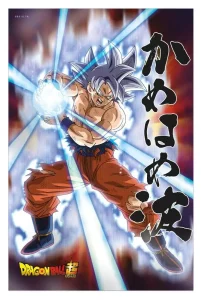 Poster 3D Dragon Ball Super - Goku - 38 x 58 cm