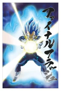 Poster 3D Dragon Ball Super: Vegeta - Sopravvivenza (38 x 58 cm)