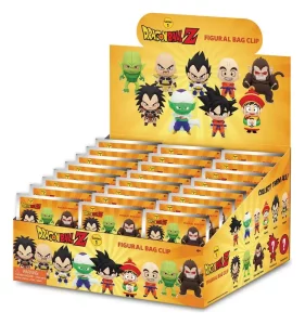 Dragon Ball Z: Display con 24 Clip per Borsa in PVC 3D - Serie 1