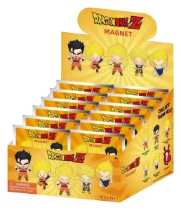 Dragon Ball Z: Display 12 Magneti 3D in Schiuma - Blind Bag