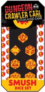 Set di Dadi RPG Dungeon Crawler Carl Smush