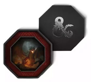 Vassoio da Dado Dungeons & Dragons Ottagonale con Contenitore