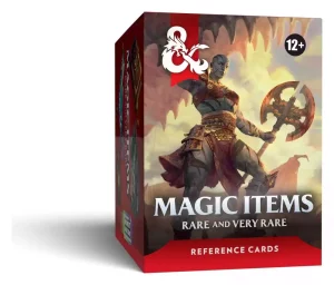 Carte di Riferimento D&D: Oggetti Magici (Rari e Molto Rari) – Versione Inglese