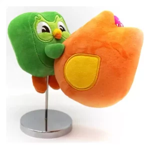 Duolingo Peluche Portachiavi Fiamma Streak Duo 13 cm