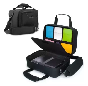 Borsa da Trasporto USA Gear TCG Series S14 per Carte Collezionabili - Nera