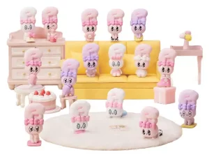 Esther Bunny: Display con 6 Mini Figure Blind Box - Serie Volti Vlog (6 cm)