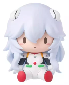 Evangelion: Figurine Fuwa Petit Chibi Rei (Capelli Lunghi) – 8 cm