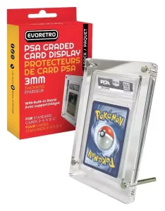 Supporto Espositore Acrilico Evoretro per Carte Gradiate PSA