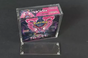 Custodia Acrilica Evoretro per Scatola Booster Pokémon Giapponese Grande