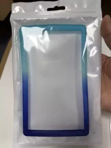 Parabordo Evoretro Glitterato Gradient Blu Chiaro - Blu Scuro per Card PSA Graded