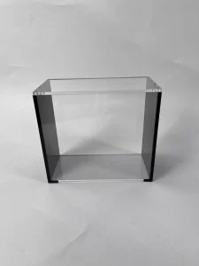 Custodia Magnetica in Acrilico Evoretro per Elite Trainer Box con Bordi Colorati - Nera